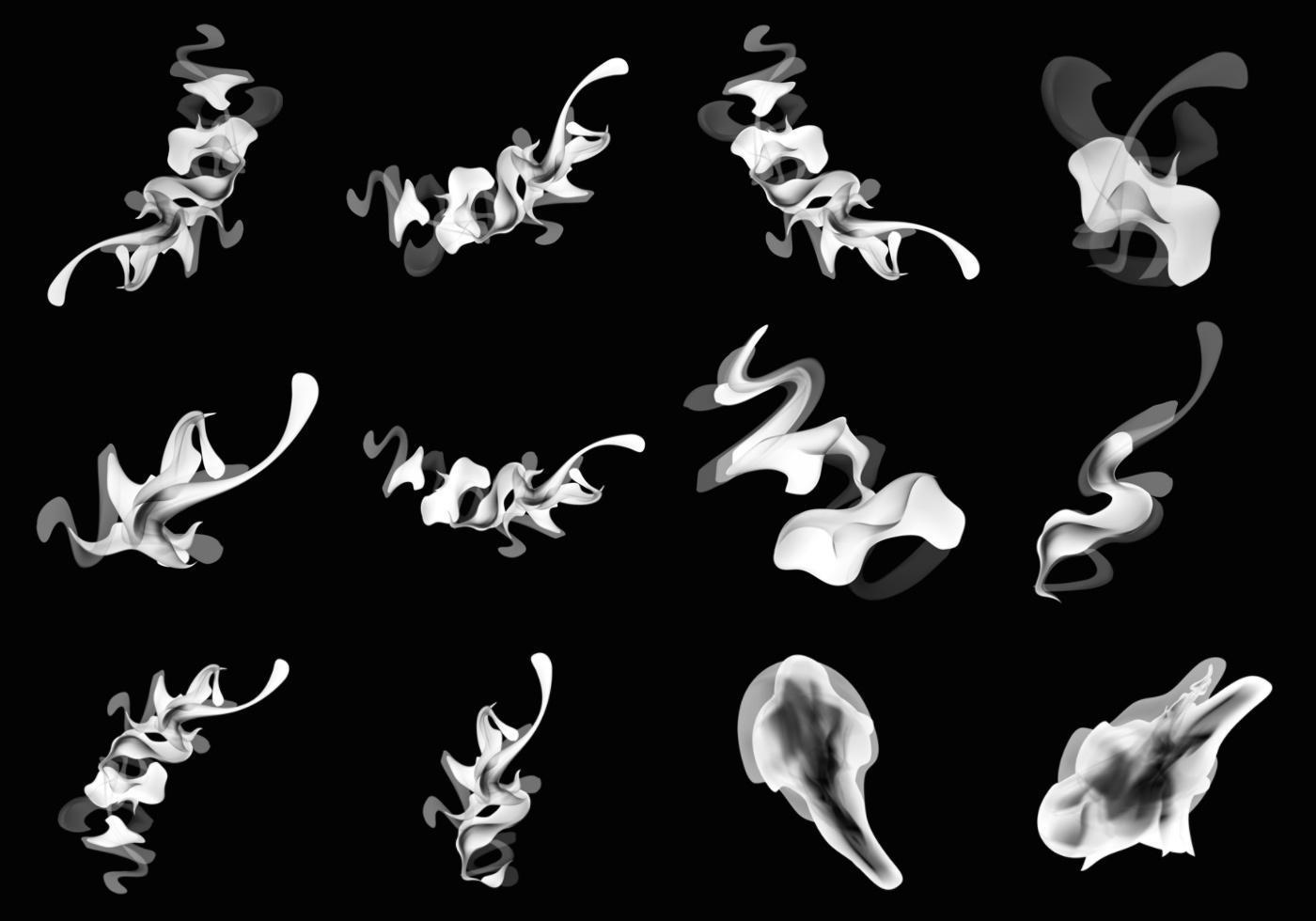 Smoke Vector Pack 59924 Vector Art at Vecteezy