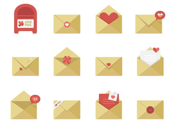 Valentine's Day Icon Vector Pack