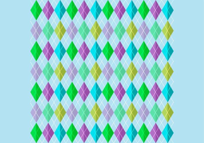 Bright Harlequin Background Vector