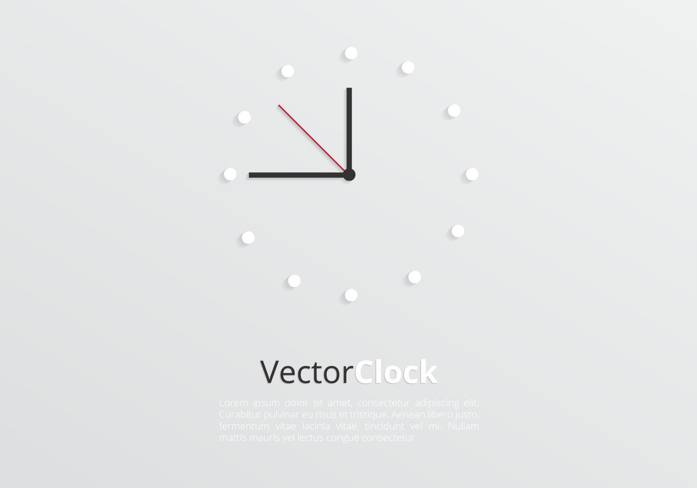 Modern Clock Background Vector 60276 Vector Art at Vecteezy