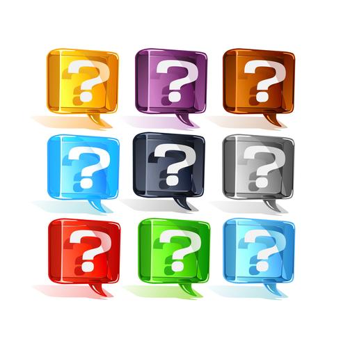 Colorful Free Vector Question Marks Colorful Free Vector Question Marks