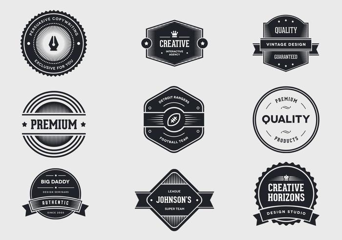 Vintage Label Vector Pack