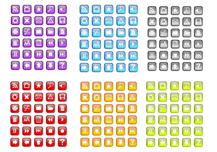 Random Free Colorful Vector Icons Random Free Colorful Vector Icons