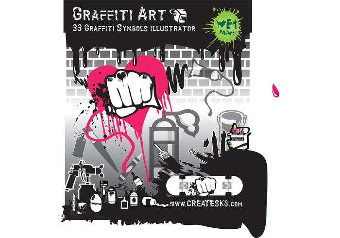 Free Vectors - Graffiti and Other Art Free Vectors - Graffiti and Other Art