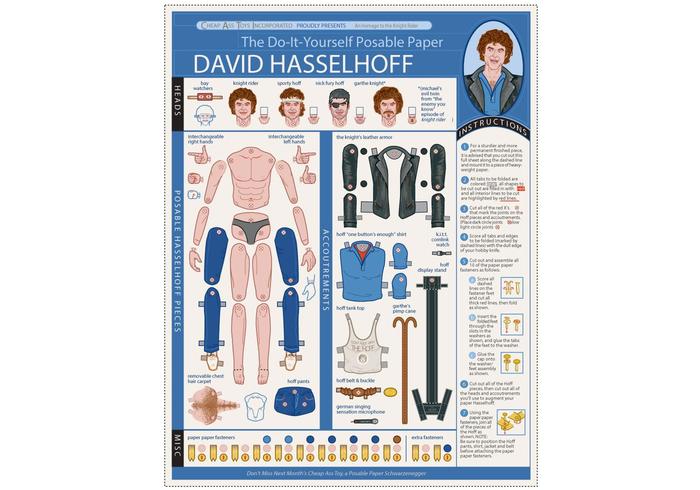 David Hasselhoff Free Vector David Hasselhoff Free Vector