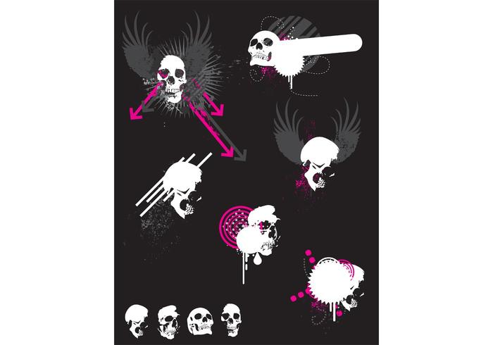 Free Vector Skulls Free Vector Skulls