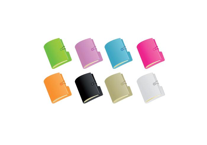 8 Vector Document Folders 8 Vector Document Folders