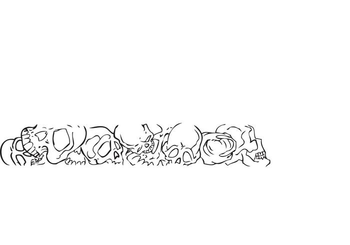 Free Vector Skulls Band Free Vector Skulls Band