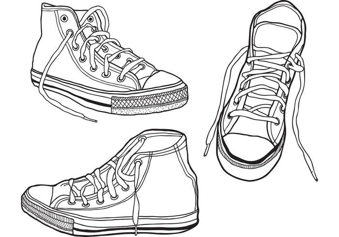 Vector Sneaker Graphics Vector Sneaker Graphics