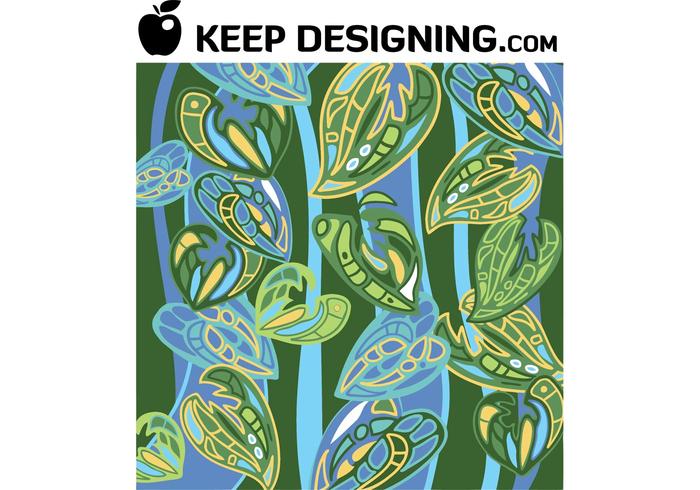 Jungle Wallpaper Pattern Vector- Free. Jungle Wallpaper Pattern Vector- Free.