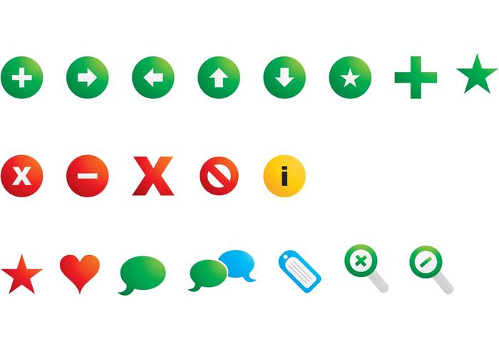 Basic Icons Set - Free Vector Icons Basic Icons Set - Free Vector Icons