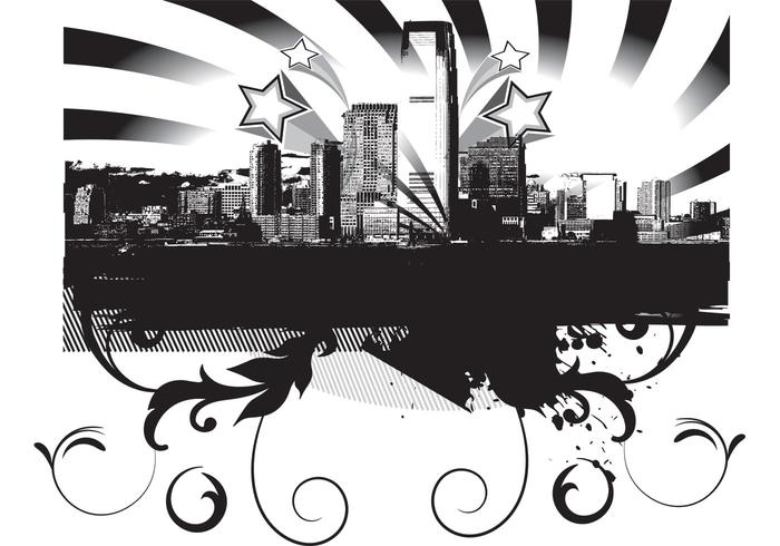 City Skyline Vector City Skyline Vector