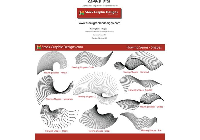 Flowing Shapes Flowing Shapes