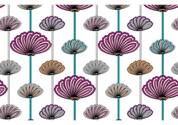 Flower Wallpaper Vector Patterns Flower Wallpaper Vector Patterns