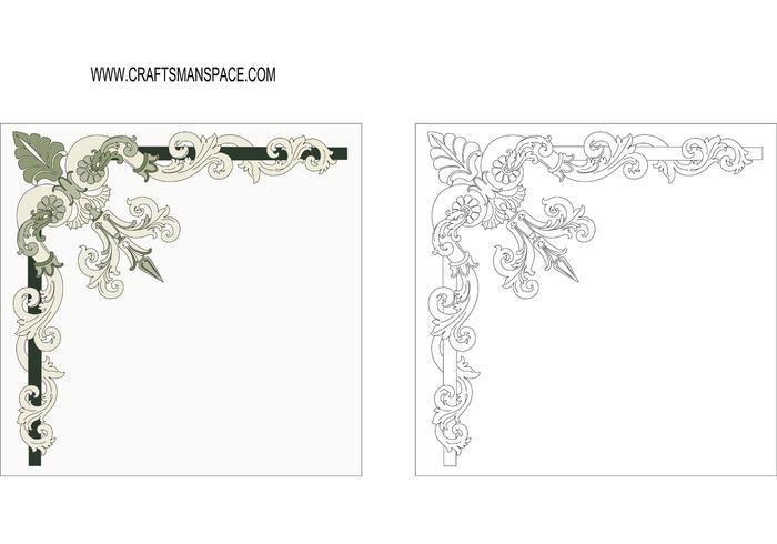 Corner ornament - Italian style Corner ornament - Italian style