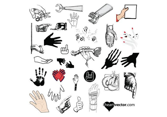 Hand Vector Pack Hand Vector Pack