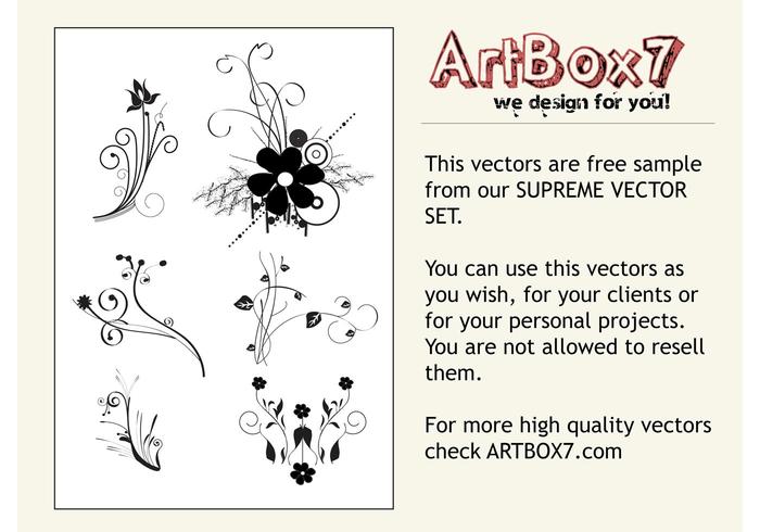 Free Vector Ornaments Free Vector Ornaments