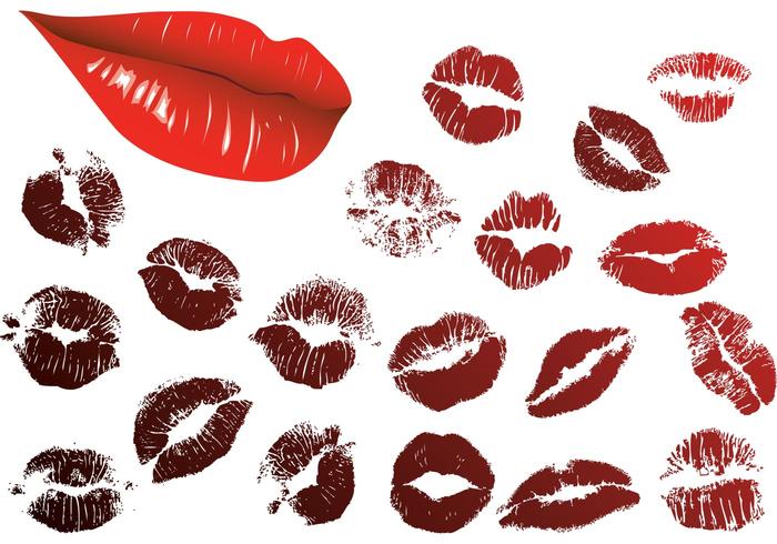 Vector Lips Kiss Vector Lips Kiss