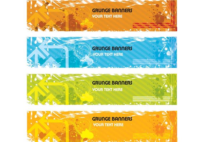 Grunge Banners Grunge Banners