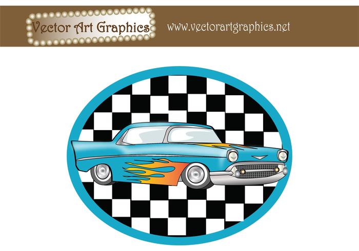 Vector Art Graphics - Classic Automobile Vector Art Graphics - Classic Automobile