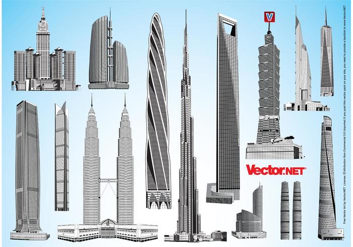 Skyscraper Vector Pack 2 Skyscraper Vector Pack 2