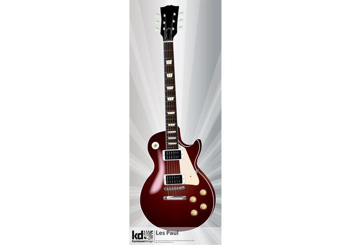 Vector Les Paul Guitarra