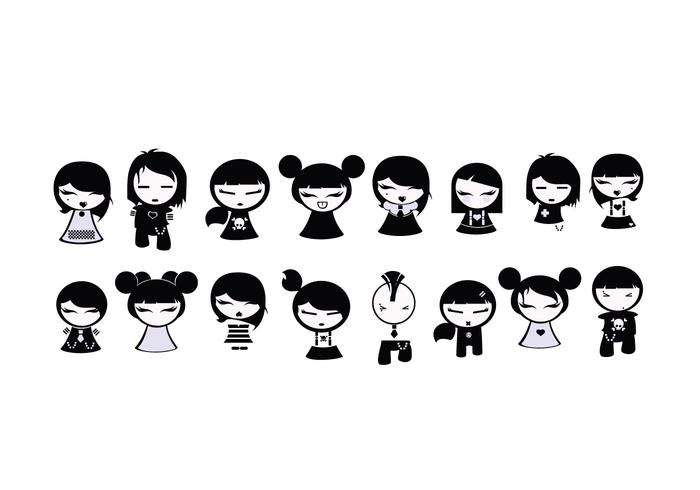 Chibi Emos Chibi Emos