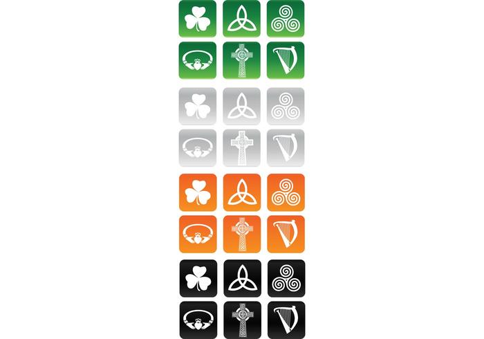 Irish and Celtic Buttons Irish and Celtic Buttons
