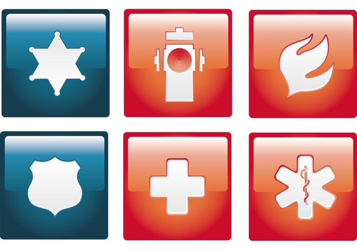 Emergency Vector Icon Set Emergency Vector Icon Set