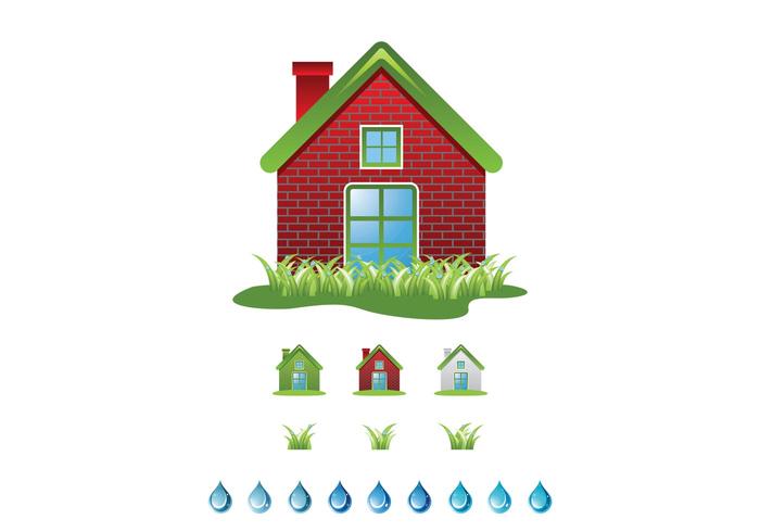 Ecology Set Vector Ecology Set Vector