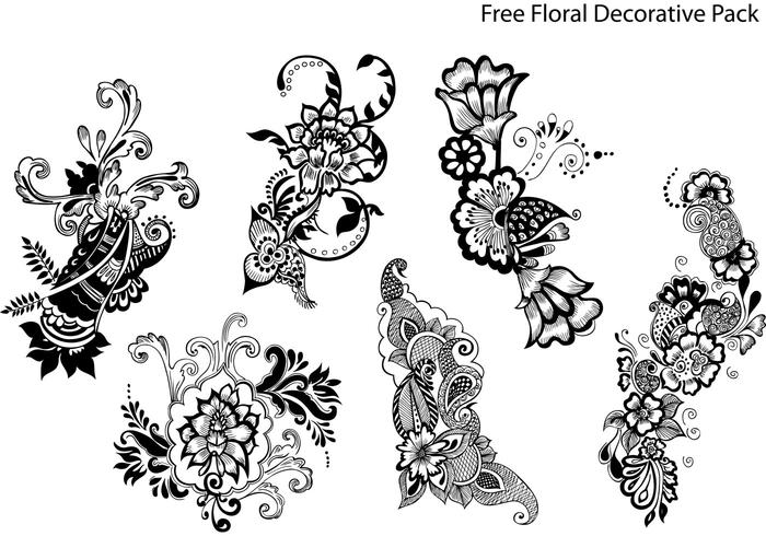 Free Floral Decorative Pack Free Floral Decorative Pack
