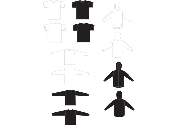 Free T-Shirt and Sweatshirt Template Free T-Shirt and Sweatshirt Template