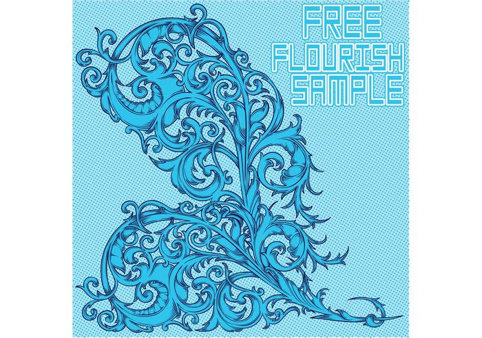 Free Vector Flourish Free Vector Flourish