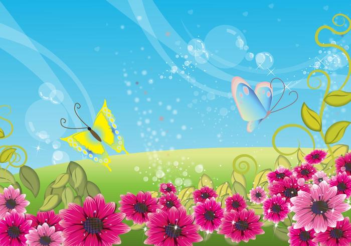 Flower Vector Field Flower Vector Field