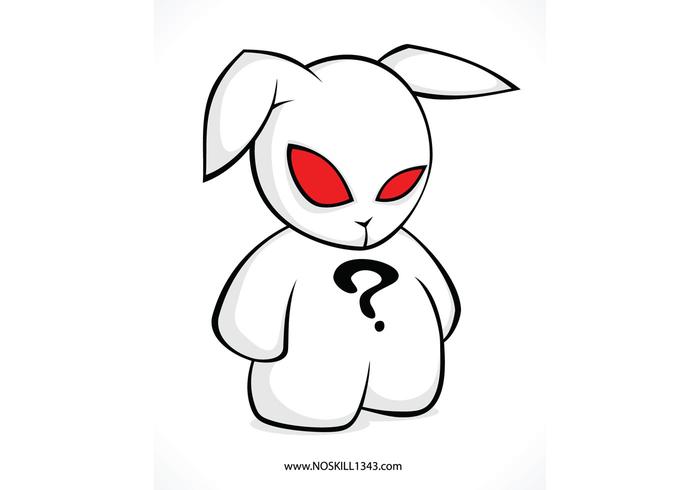 Free Vector Cool Rabbit Character Free Vector Cool Rabbit Character