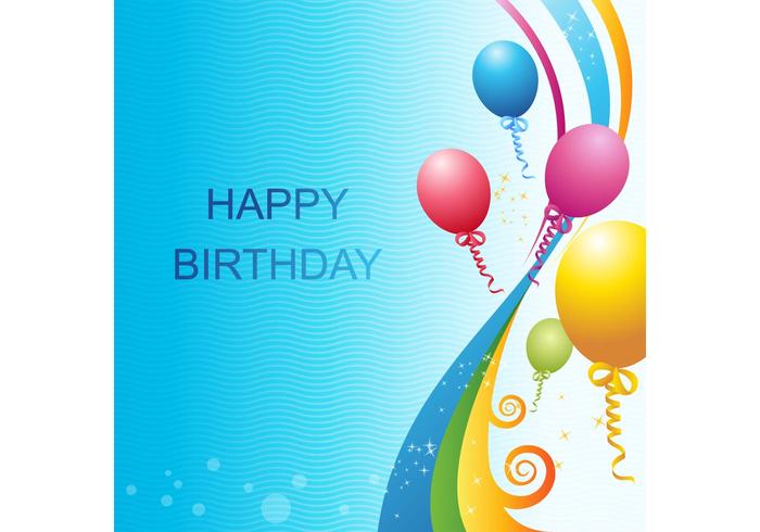 Vector Birthday Template Vector Birthday Template