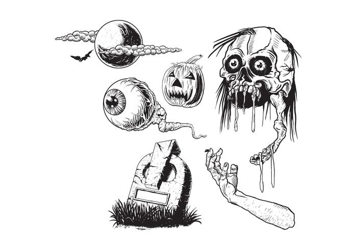 Free Halloween Vector Pack Free Halloween Vector Pack