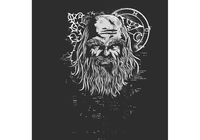 Old Man Vector T-shirt Design Old Man Vector T-shirt Design