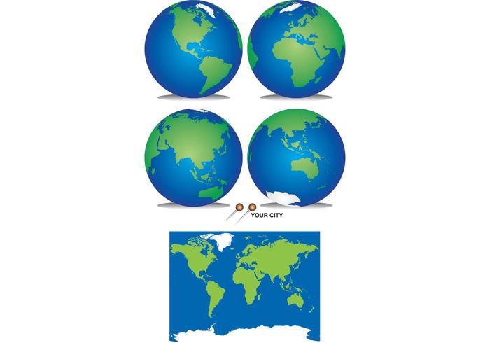 Planet Earth Vector Planet Earth Vector