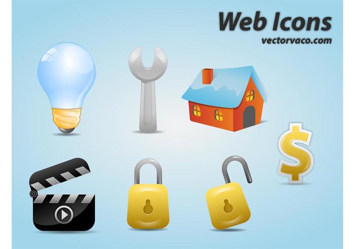 Web Icons Vector by vectorvaco.com Web Icons Vector by vectorvaco.com