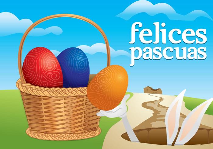 Easter Vector Illustration Easter Vector Illustration
