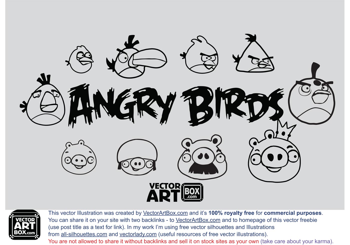 Vector Free Sketch Angry Birds Download Free Vector Art Stock