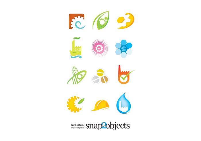 Free Vector Industrial Logo Elements