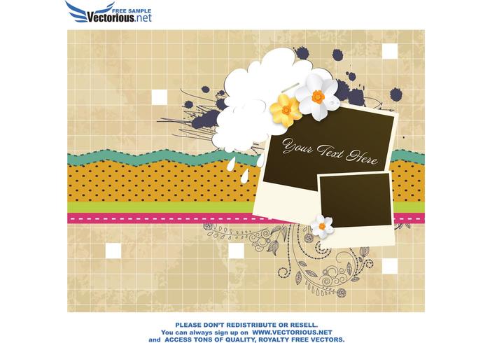 Scrapbook Vintage Vector Elements Scrapbook Vintage Vector Elements