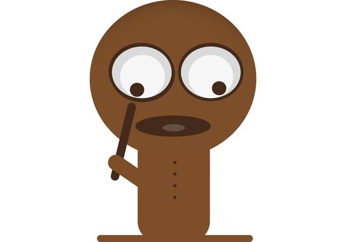 Free Logo Magnifier Guy vector
