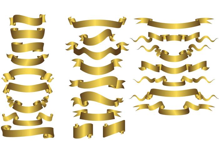 Free Vector Ribbons Free Vector Ribbons
