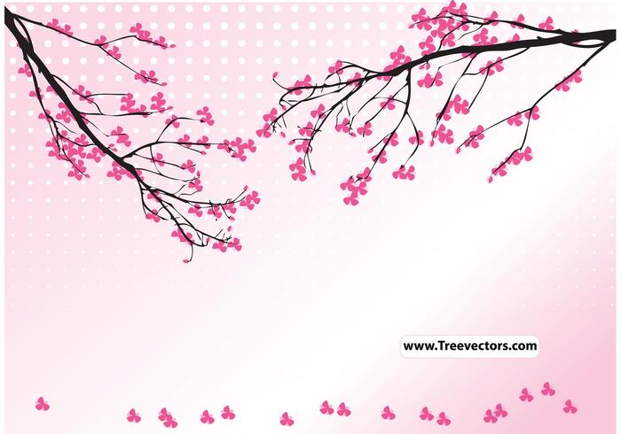 Blossom Tree Vector Blossom Tree Vector