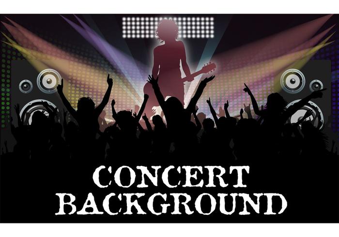 Awesome Free Vector Concert Background Awesome Free Vector Concert Background