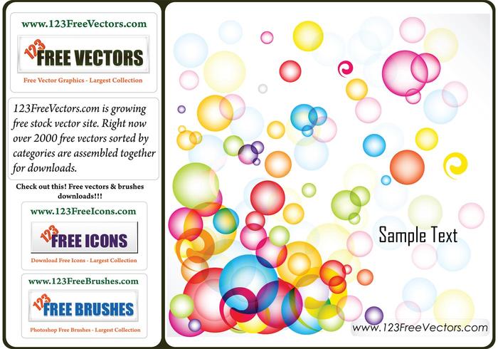 Abstract Colorful Background Vector Abstract Colorful Background Vector