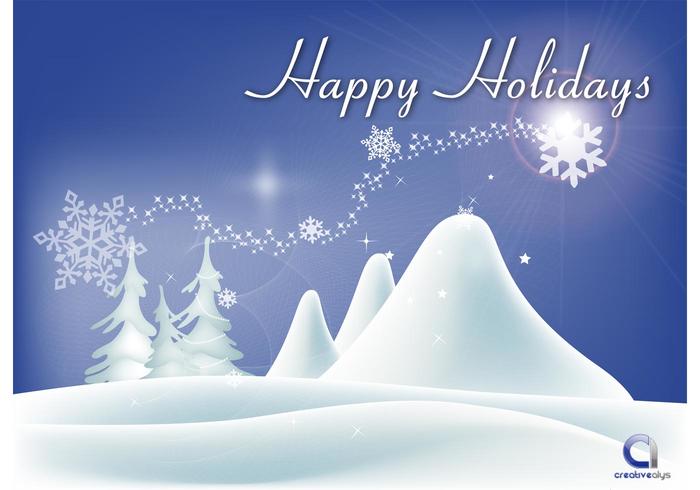 Vector Happy Holidays Wallpaper Vector Happy Holidays Wallpaper